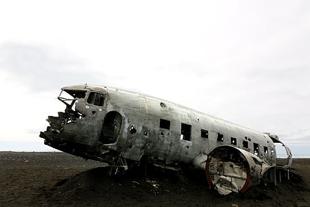 aircraft, wreck, crash landing, darkness, mystical, plane crash, airbus