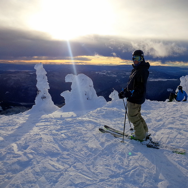 skiløb, Sun peaks, f.kr.