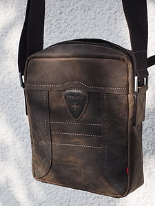 bag, leather case, leather, strellson, fashion, personal Accessory, purse