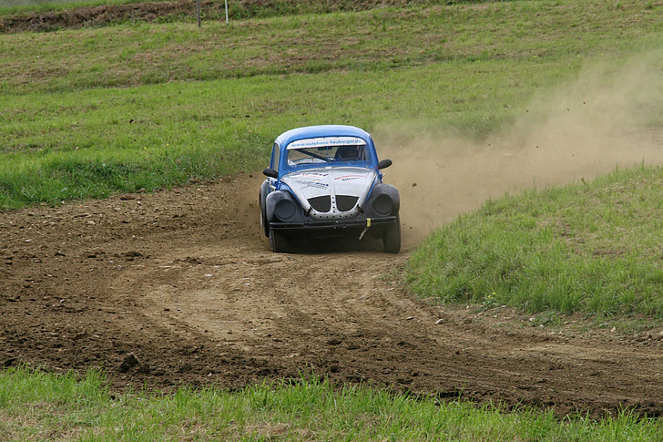 Autocross, motorsport, VW, Volkswagen, Beetle køre, Rally, racerbil