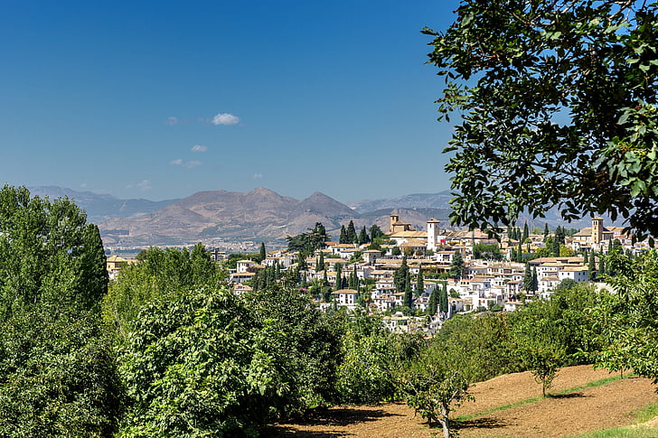 potovanja, krajine, narave, Španija, Andaluzija, Alhambra, : Albaicin
