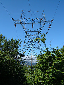 electric, powerline, power, electricity, energy, industry, sky