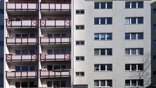WBS 70, Neubrandenburg, rumah, bangunan, arsitektur, Gedung baru GDR