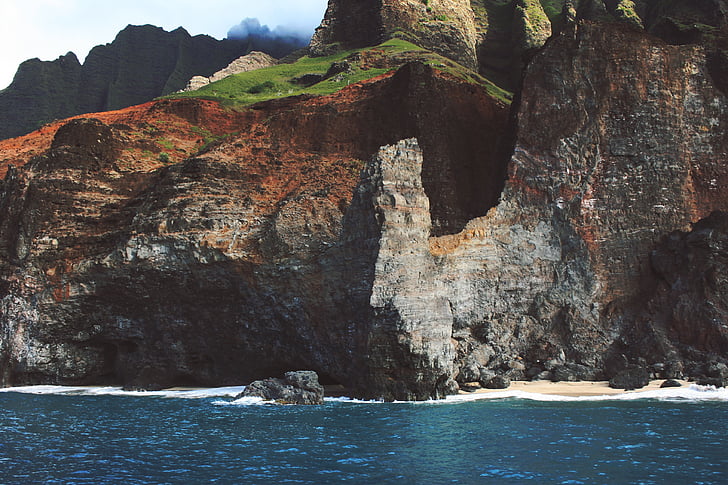 Cliff, kusten, naturen, Ocean, Rocks, havet, waater