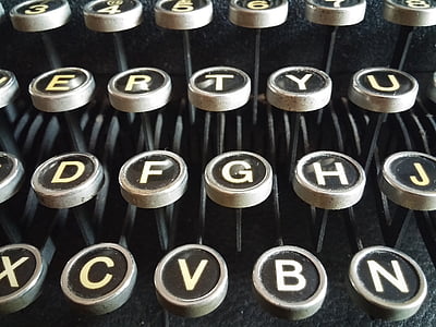 tip, pisaći stroj, fonta, pisanje, autor, knjiga, čitanje