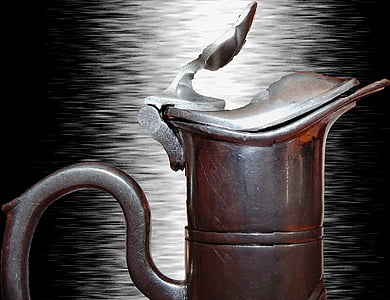 krug, jug wine, water jug, vessel, container, water, amphora pottery