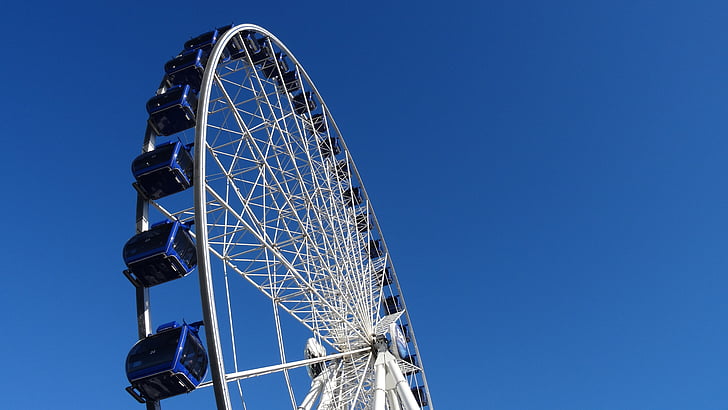 Ferris wheel, Hội chợ, Lễ hội dân gian, rides, vui vẻ