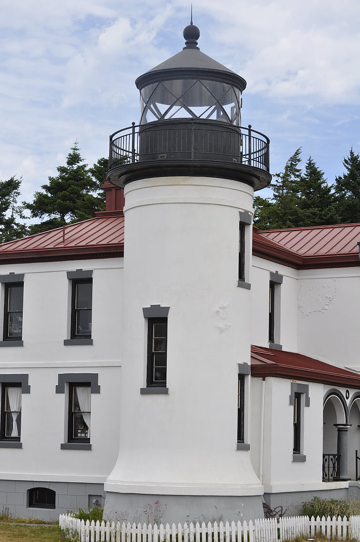 vuurtoren, Whidbey island, Washington, schilderachtige, Landmark