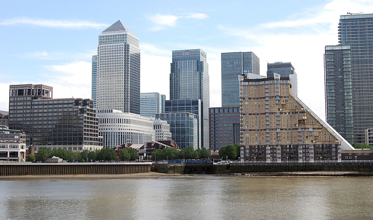 Canary wharf, Lontoo, liiketoiminnan, arkkitehtuuri, Kaupunkikuva, moderni, Maamerkki