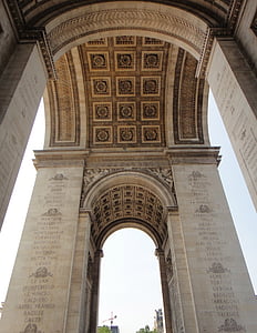 arco do triunfo, Paris, cidade, 1944, França, locais de interesse, cidade cosmopolita