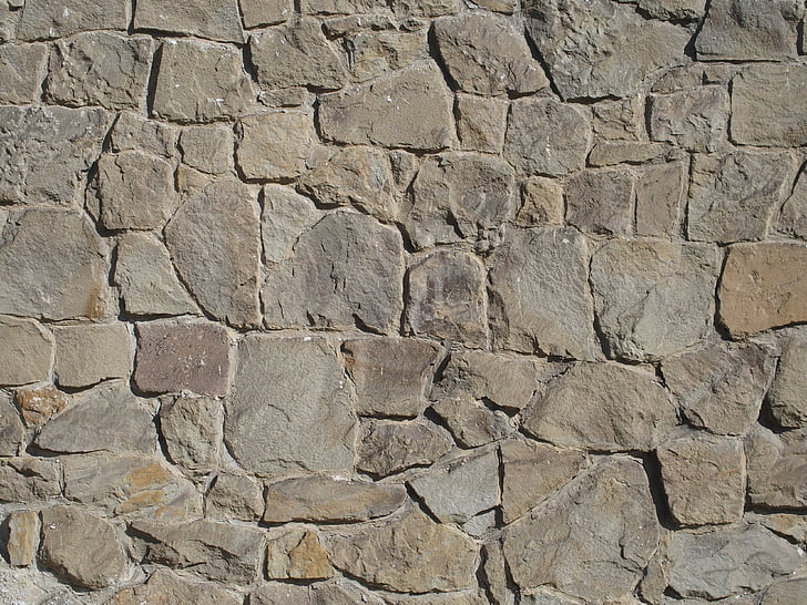 kamena, zid, tekstura, smeđa, pozadina