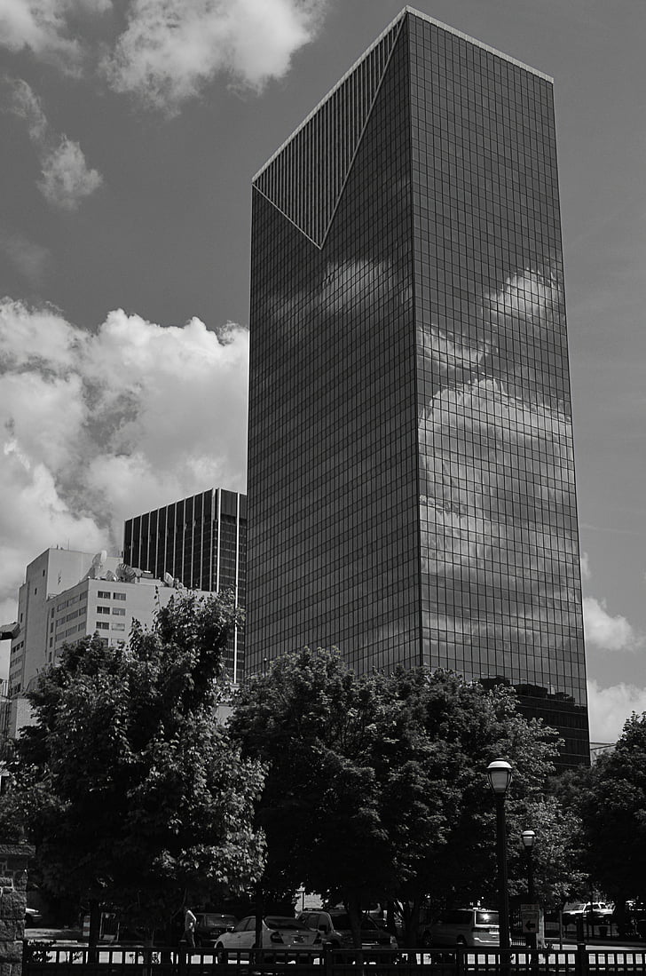 Atlanta, byen, skyline, bybildet, arkitektur, sentrum, Office