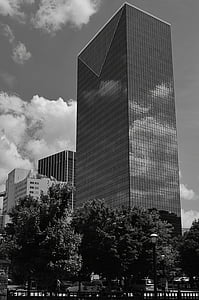 Atlanta, Kota, cakrawala, pemandangan kota, arsitektur, Pusat kota, Kantor