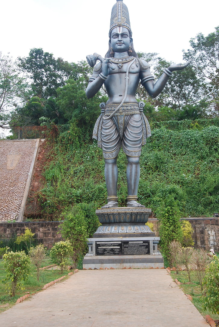 statuen, tempelet, hinduisme