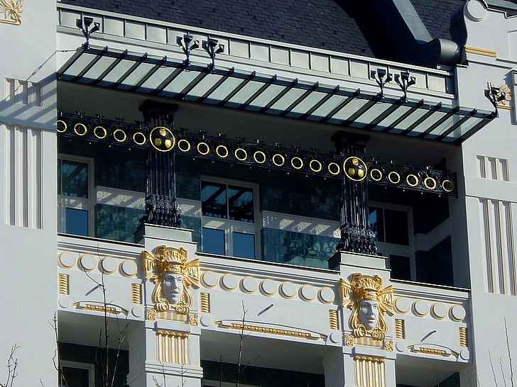 amerikanske ambassade, Wiener art nouveau-stil, Dom square, Budapest, Ungarn, bygning, kapital