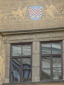 façades, fancy, the window, window, decorating, reflex, reflection
