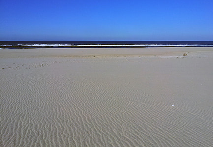 nisip, Mar, orizont, ocean, plajă, mare, natura