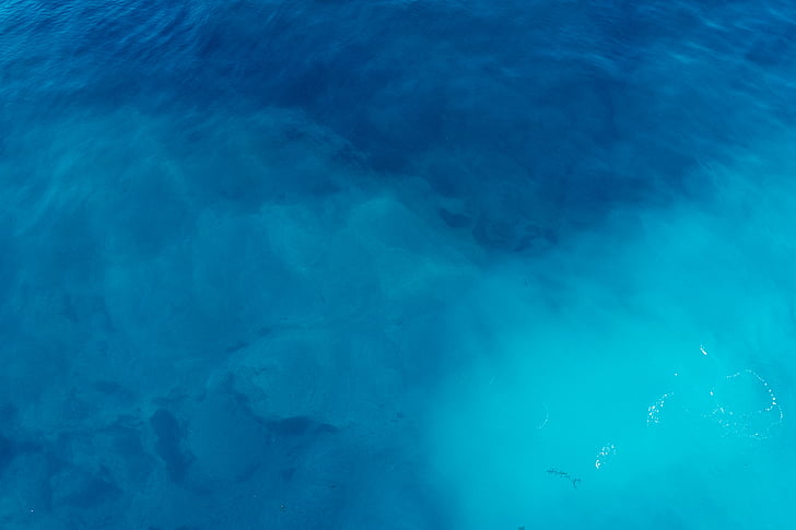 azul, água, oceano, mar, planos de fundo, quadro completo, beleza na natureza