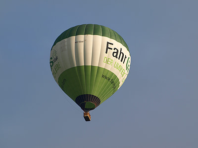 hőlégballon, léggömb, Sky, szél irányát, levegő, hő, író