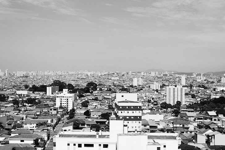 cidade, Guarulhos, paisagem