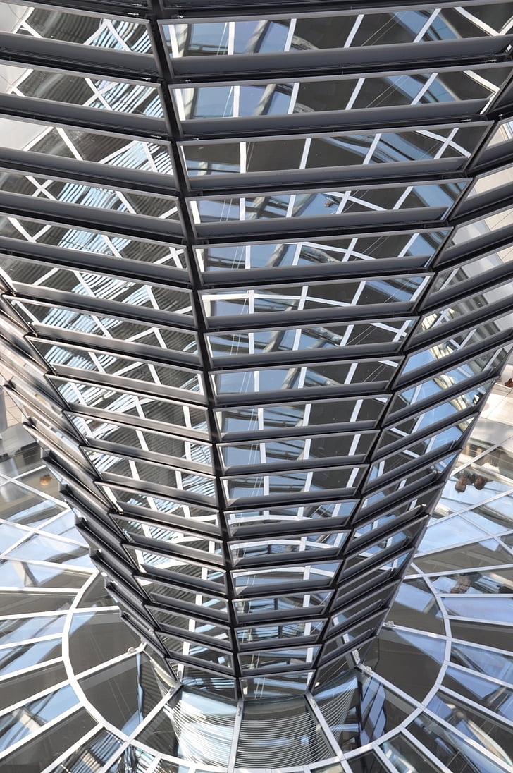 reichstag, architecture, berlin, building, glass dome, germany, bundestag
