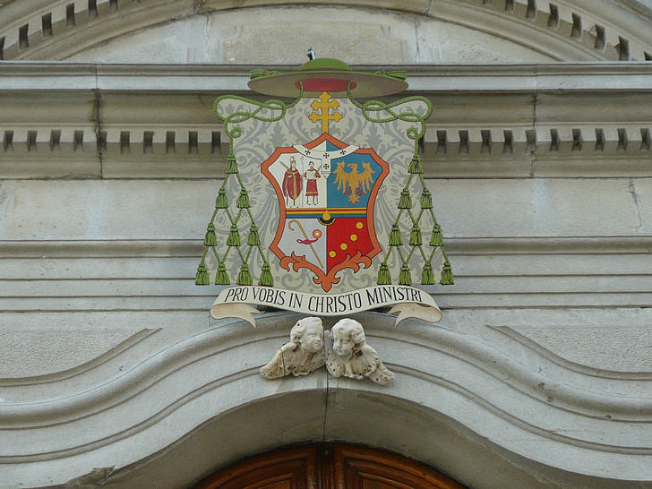 coat of arms, italian, artegna, italy