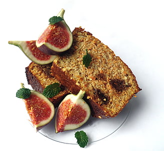 cake, figs, sweet, fruit, eat, food, dried fruit