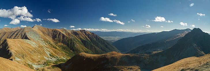 Hohe Tatra, Volovec, Slowakei, Landschaft, Herbst, Hügel, Berg