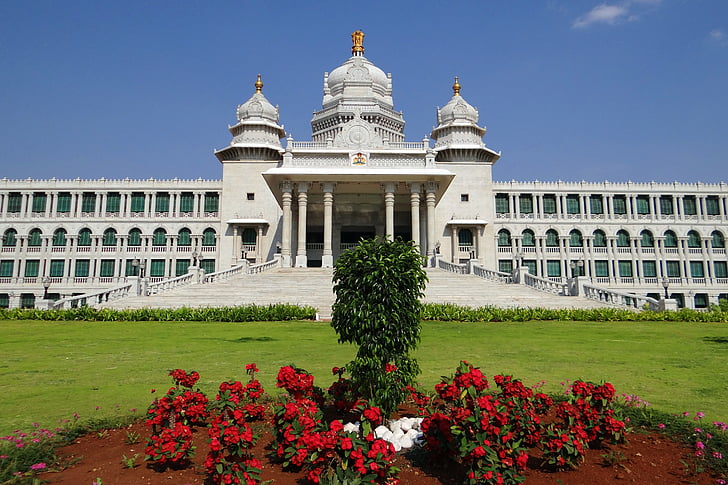 Райчо vidhana soudha, belgaum, законодателна сграда, архитектура, Карнатака, сграда, законодателната власт