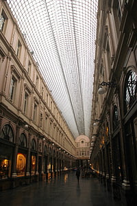 Bruxelles, Galleri, Hubert, Saint, arkitektur, indbygget struktur, arkitektoniske kolonne