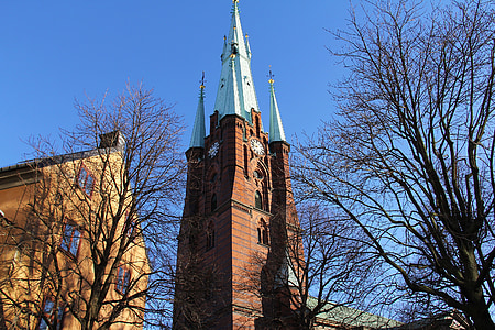 Klara crkve, Crkva, lijepa, Molite, Molitva, švedski, Stockholm