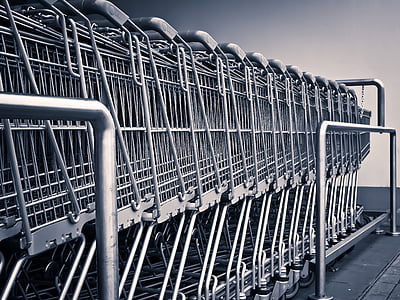 shopping cart, shopping, supermarket, purchasing, trolley, trolleys, transport