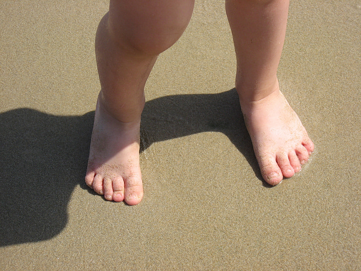 Kind, Strand, Fingern