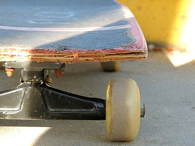 skateboard, Via, radicale