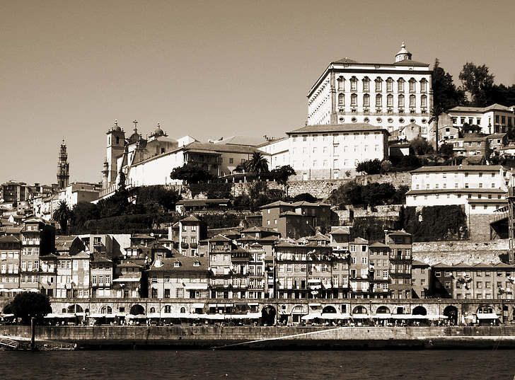 Porto, Portugal, été, ville, voyage, architecture, vieux