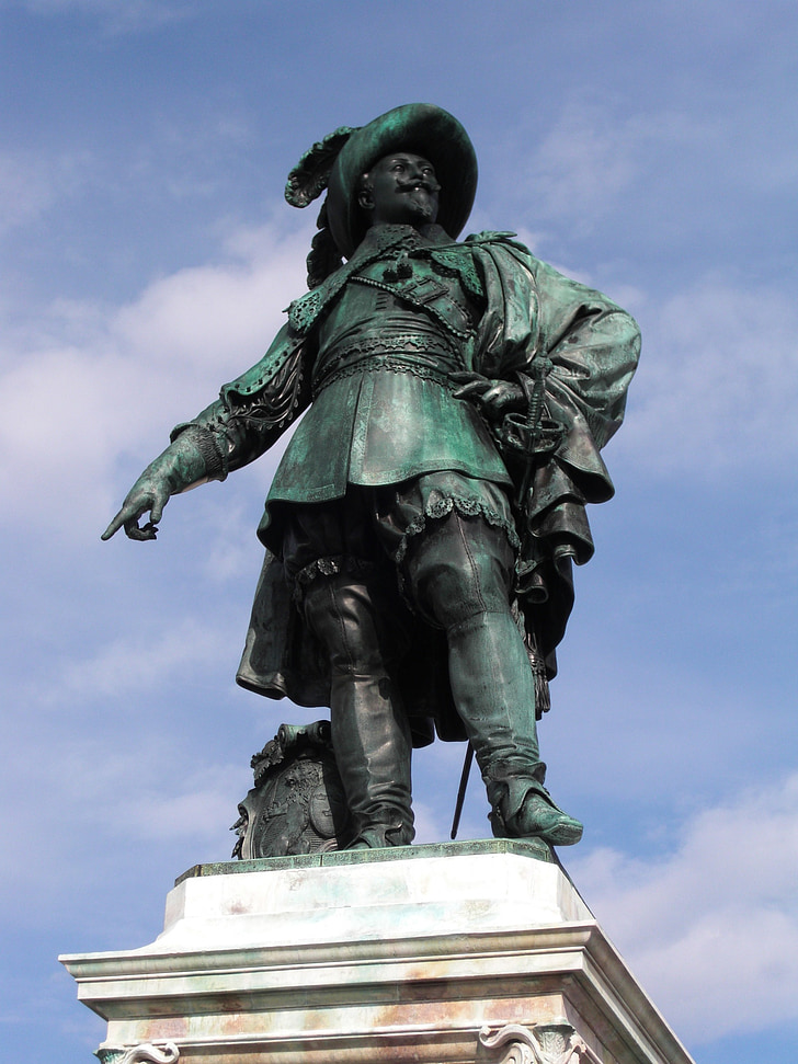 Gustav Adolf, Göteborg, Denkmal, Schweden, Marktplatz, Innenstadt, Altstadt