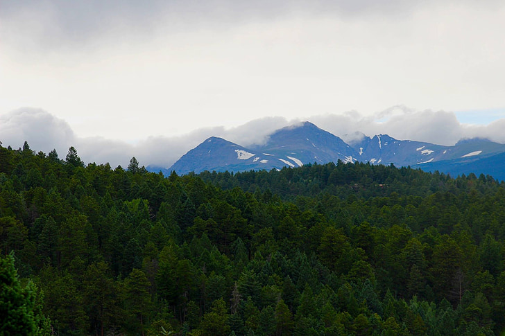 Colorado, stjenovite planine, stjenovita, priroda, slikovit, krajolik, samit