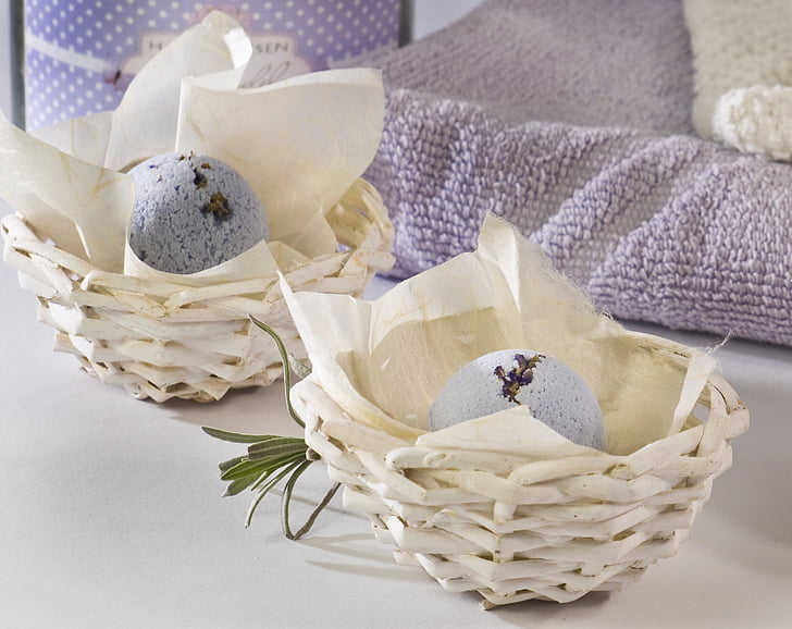 bath balls, wellness, clean, therapy, bad, relax, basket