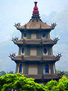 věž, palác, taoismus