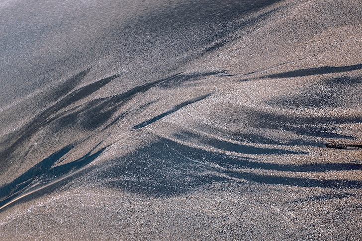 natura, sorra, gris, dunes, terra, fons, dunes de sorra