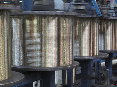 workshop, factory, wire, coil, meta, coils, industry