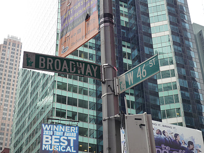 Stati Uniti d'America, New york city, NYC, Broadway, quadrato di tempo