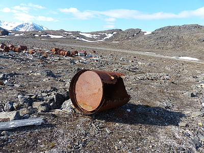 Spitsbergen, Guerra Mundial, wetterstation solidão