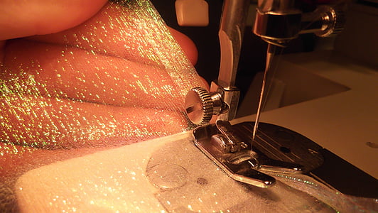 sewing, fashion, stitch, needle, material, sewing machine, precision