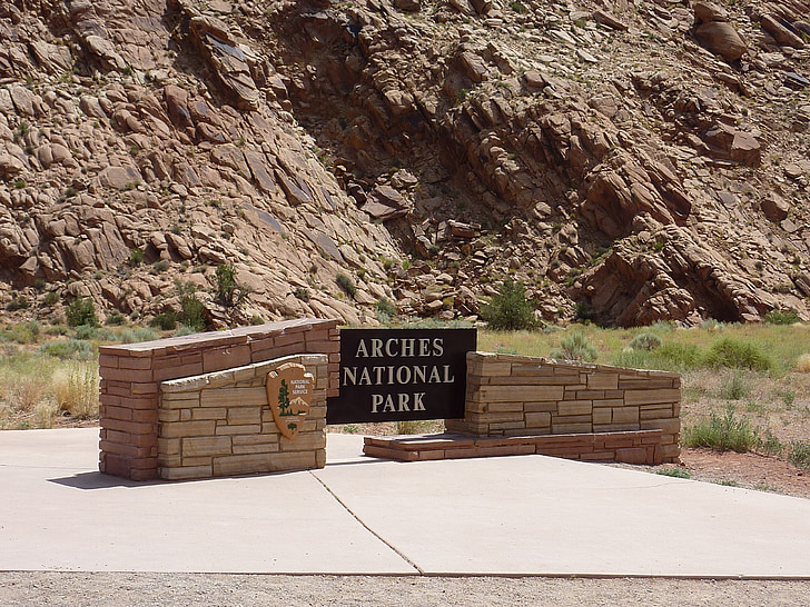 park narodowy Arches, park narodowy, Stany Zjednoczone Ameryki, Utah, Moab, Pustynia, Colorado