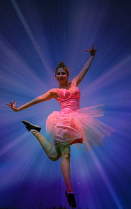 балерина, Туту, рожевий, магія