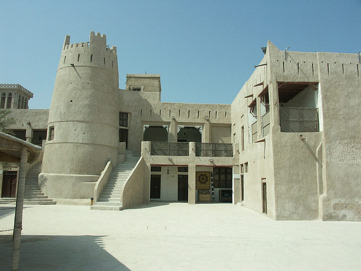 Asz-Szarika, budynek, Architektura, Zjednoczone Emiraty Arabskie, u e, Wieża, Arabski