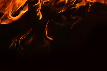 fire, background, flame, black, hot, blazing, inferno