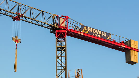 crane, lifting, construction, heavy, machine, development, engineering