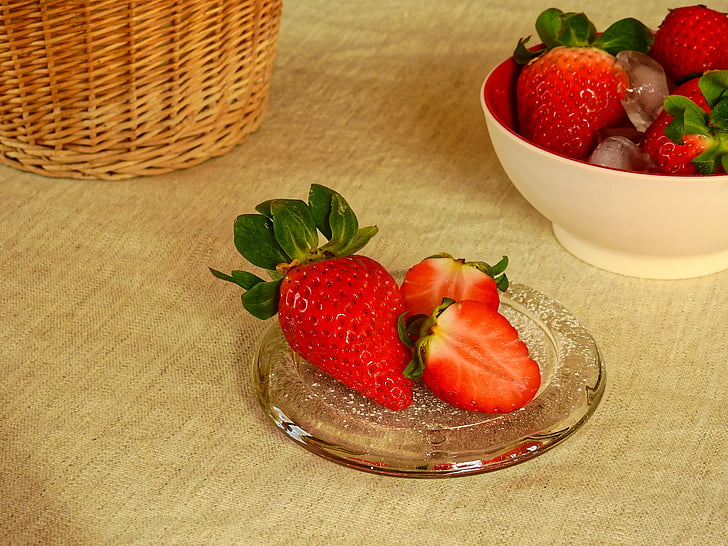 草莓, 浆果, 水果, 水果, 美味, 食品, 吃